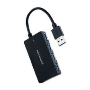 Hub Nanocable USB-A 3.0 a 4USB-A 3.0 Negro (10.16.4403)