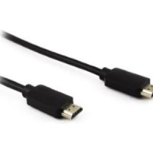 Cable NILOX HDMI V1 M-M 1m Negro (NXCHDMI01)