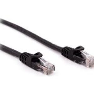 Cable NILOX RJ45 UTP Cat.6 1m Negro (NXCRJ4501)