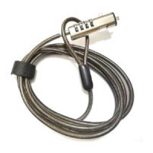 Cable Seguridad NILOX Combinación 1.9m Gris (NXSCN001)