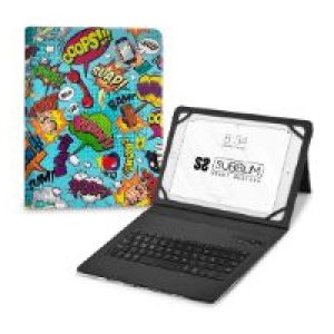 Funda+Teclado SUBBLIM 9.6″-11″ Còmic (SUBKT5-BTTC20)