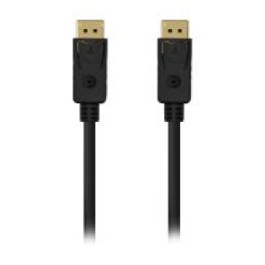 Cable AISENS DP DP/M a DP/M 0.5m Negro (A124-0548)