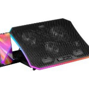 Base Refrigeración Mars Gaming 19″ ARGB 2xUSB (MNBC6)