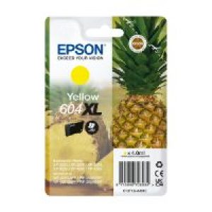 Tinta Epson 604XL Amarillo 4ml 350 pág (C13T10H44010)