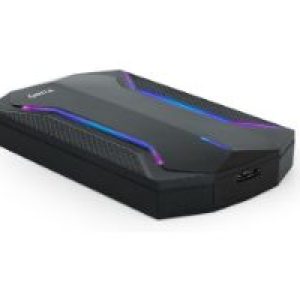 Caja TooQ SSD/HDD 2.5″ SATA USB 3.0 Negra (TQE-2599RGB)