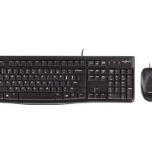 T+Ratón LOGITECH MK120 USB Alemán Negro (920-002540)