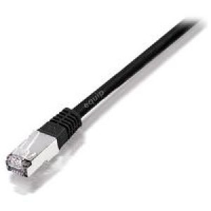 Cable EQUIP RJ45 Cat.5e SF/UTP 10m Negro (EQ705916)