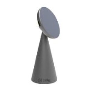 Soporte Carga Inalámbrica CELLY 15W Plata MAGSTANDCHARG