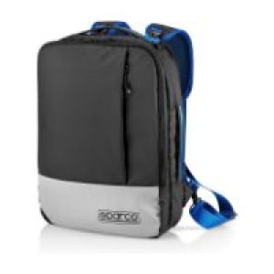 Mochila SPARCO 15.6″ Negra/Gris/Azul (SPBACKPACK)