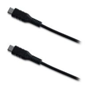 Cable CELLY USB-C a USB-C 60W 1m Negro (USBCUSBCBK)