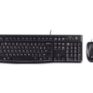 T+Ratón LOGITECH MK120 USB Italiano Negro (920-002543)