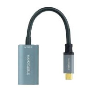 Nanocable USB-C/M a DP/H 15cm Gris (10.16.4104-G)