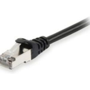 Cable EQUIP RJ45 Cat.6a S/FTP 2m Negro (EQ606104)