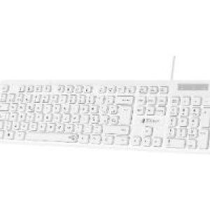 Teclado SUBBLIM Slim Silencioso Blanco (SUBKBC-0SSK51)
