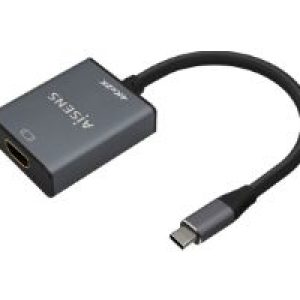 Cable AISENS USB-C/M a HDMI/H 4K Gris 15cm (A109-0685)