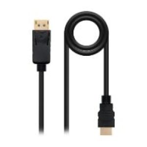 Nanocable DP/M a HDMI/M 10m Negro (10.15.4310)