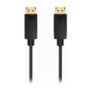 Cable AISENS DP 1.2/M a DP 1.2/M 1m Negro (A124-0738)