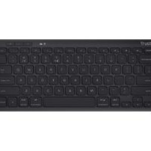 Teclado Trust Lyra RF 2.4GHz Bluetooth 5.0 Negro(25059)