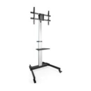 Soporte Pie TOOQ con ruedas 37-86″ 50Kg (FS1886M-B)