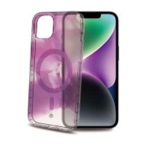Funda CELLY iPhone 15 Violeta (MAGSHADES1053VL)