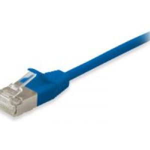 Cable EQUIP RJ45 Cat.6a S/FTP 0.5m Azul (EQ606133)