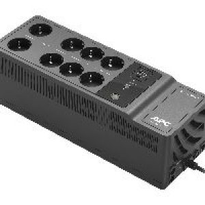 S.A.I. APC 850VA 520W 8xSchuko USB Negra (BE850G2-GR)