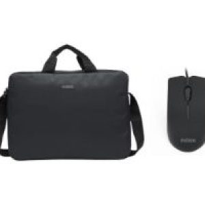 Maletín NILOX 15.6″ Poliéster Ratón Negro (NXBM001)