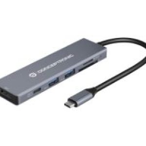 Dock CONCEPTRONIC 6en1 USB-C a HDMI/USB/SD/TF (DONN23G)