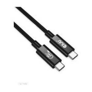 Cable Club 3D USB-C 4/M a USB-C 4/M 1m Negro (CAC-1576)