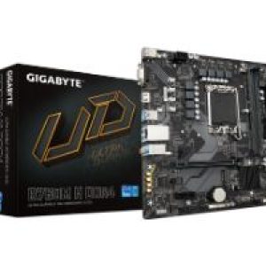 GIGABYTE B760M H DDR4: (1700) 2DDR4 VGA HDMI RJ45 mATX