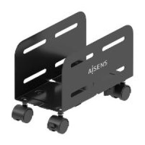 Soporte Suelo CPU AISENS con ruedas Negro (MPC06-207)