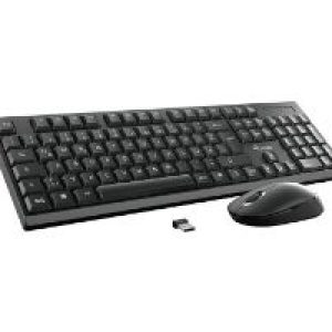 Teclado+Raton EQUIP Life RF Óptico Negro (EQ245221)