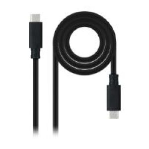 Nanocable USB-C/M a USB-C/M 100W 3m Negro (10.01.4103)