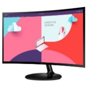 Monitor Samsung 24″ FHD Curvo Negro (LS24C360EAUXEN)