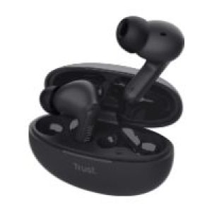 Auriculares Trust Yavi TWS Intraurales BT Negro (25296)