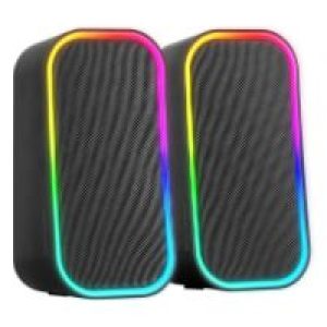 Altavoces Mars Gaming RGB 2.0 20W BT Negros (MSOM)
