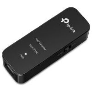 Extender TP-Link 2xRJ45 Ethernet PoE Negro (TL-POE10E)