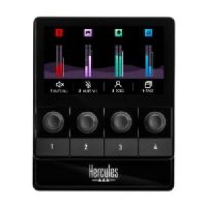 Controlador Audio HERCULES Stream 100 Negro (4780933)