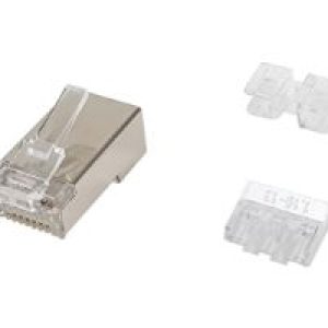 Conector EQUIP RJ45 Cat.6a Apantallado 100Un (EQ121147)