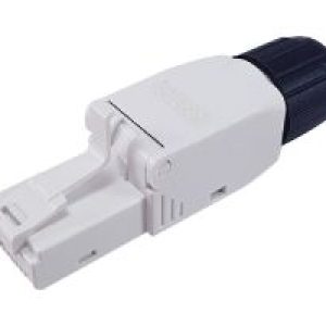 Conector EQUIP RJ45 Cat.6 Kit 5 Negro/Blanco (EQ121161)