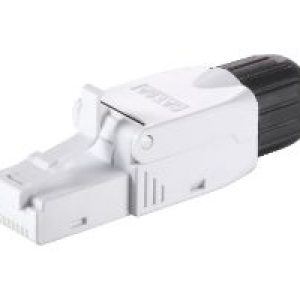 Conector EQUIP RJ45 Cat6a Kit 5 Negro/Blanco (EQ121162)
