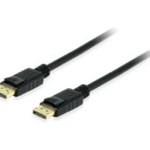 Cable EQUIP DP/M a DP/M 10m Negro (EQ119256)