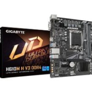 GIGABYTE H610M H V3 DDR4:(1700) 2DDR4 VGA HDMI DVI mATX