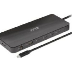 Docking Station Club 3D USB-C 12en1 Negro (CSV-1582)
