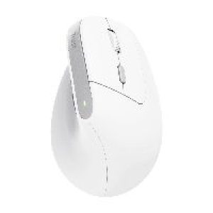 Ratón Vertical Trust Bayo II Óptico RF Blanco (25398)