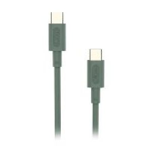 Cable NUBBEH Elisium USB-C/USB-C 1m Verde (NBTCABLCCG1)