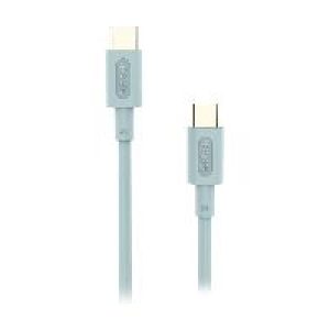 Cable NUBBEH Elisium USB-C/USB-C Turquesa (NBTCABLCCT1)