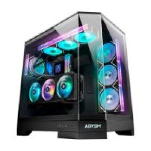 Caja Abysm Danube Sava H600 ARGB ATX Negra (AB130211)