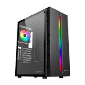 Caja Unyka Armor Lumina ARGB USB ATX Negra (UK511210)
