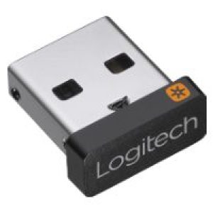 Receptor LOGITECH Unifying 2.4GHz Negro (910-005931)